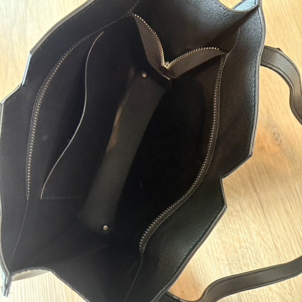 Pixie Mood Tote Bag Zip Closure Black - image 6